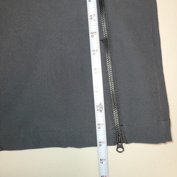 Nike Jacket Womens Size Medium Midweight Sideline Black Magnetic Pockets - Picture 12 of 12